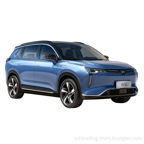 2022 New Energy Car Wm Motor W6 يد محرك اليد اليسرى عمر بطارية طويلة سيارة كهربائية سيارة ذكية ثلاث شاشة متصلة
